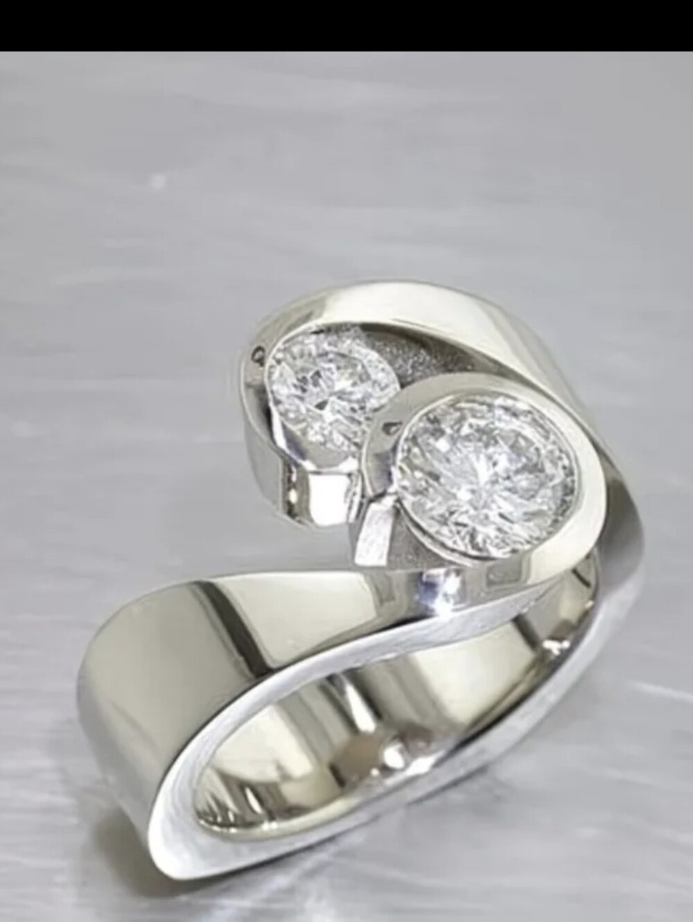 Macys Stainless Steel Ring